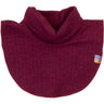 Joha Wine Melange Polo Neck Double Layer