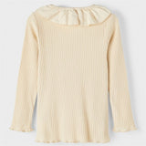 Lil'Atelier Wood Ash Omina Slim Blouse