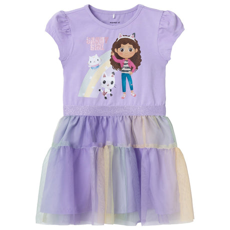 Name It Purple Rose Maud Gabby Tulle Dress