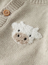 Name It Peyote Melange Nbmlional Ls Knit Card