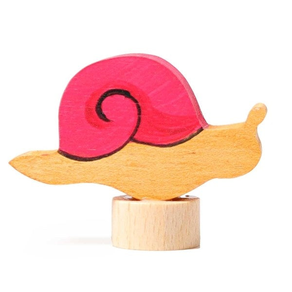 GRIMM ́S Decorative Figure Pink Snail