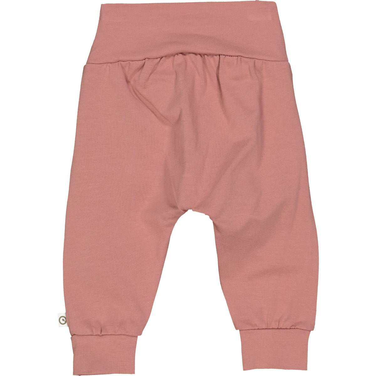 Pump pants made of muslin, baby shirt 2024 and scarf (pink tones)