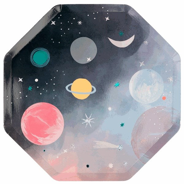 Meri Meri Space Dinner Plates