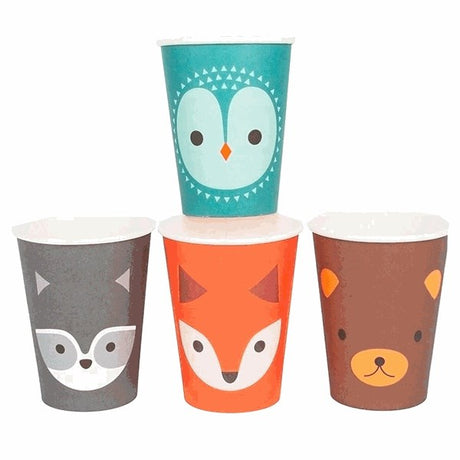 My Little Day Mini Forest Cups 8 Pcs