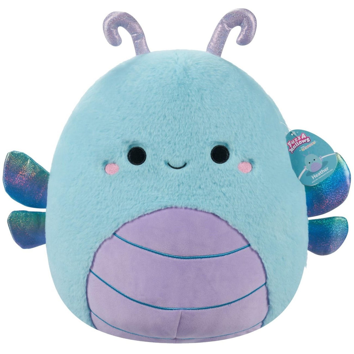 Squishmallows  40 cm P19 Fuzz A Mallows Heather Dragonfly 6