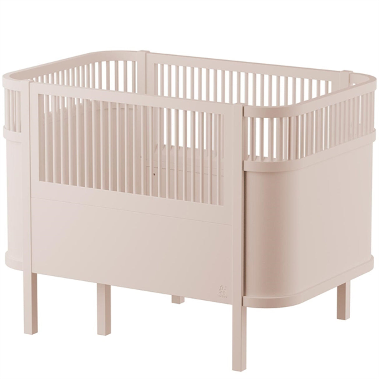 Sebra Bed Baby & Junior Birchbark Rose