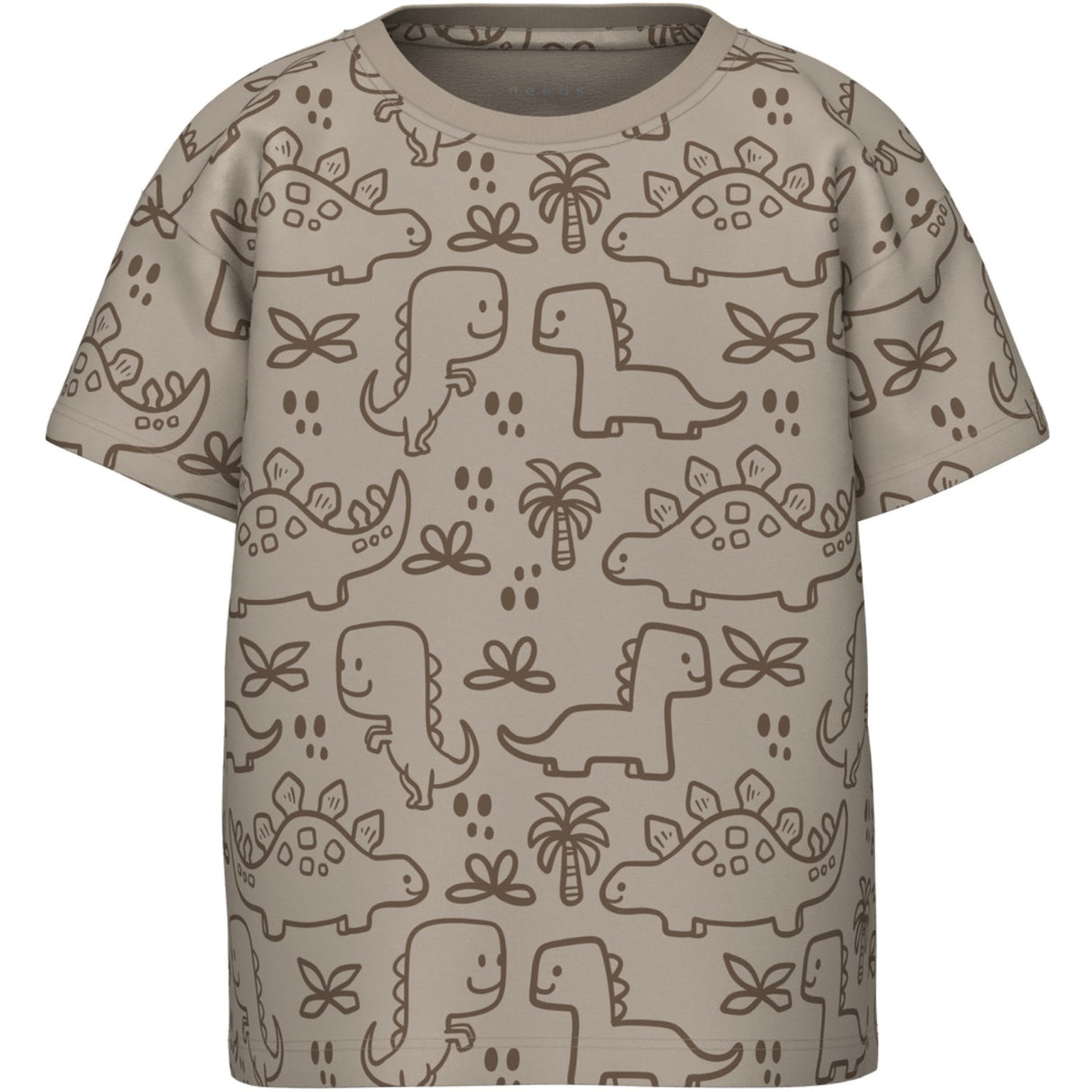 Name It Pure Cashmere Outline Dinosaurs Valther Loose T-Shirt