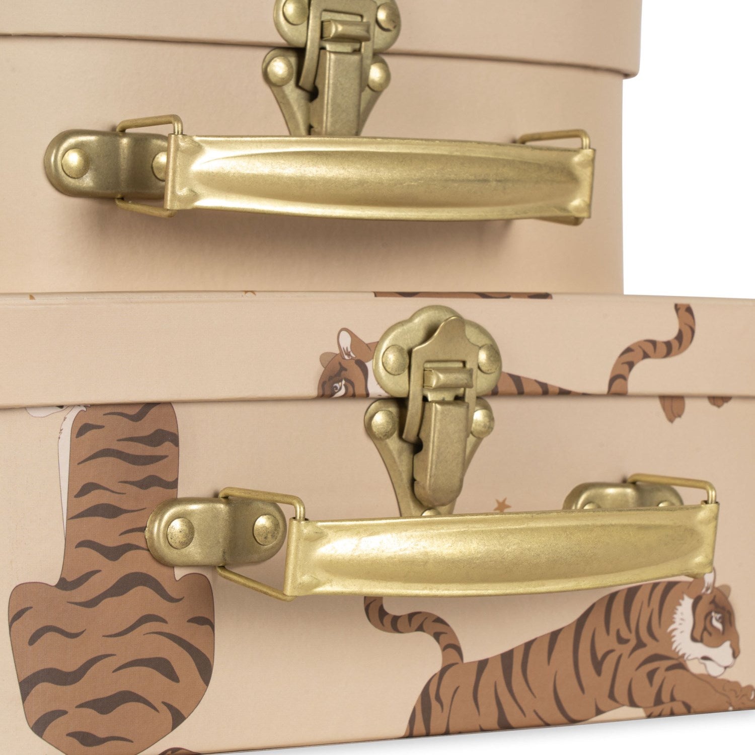 Konges Sløjd 2-Pack Suitcases Tiger Sand 8