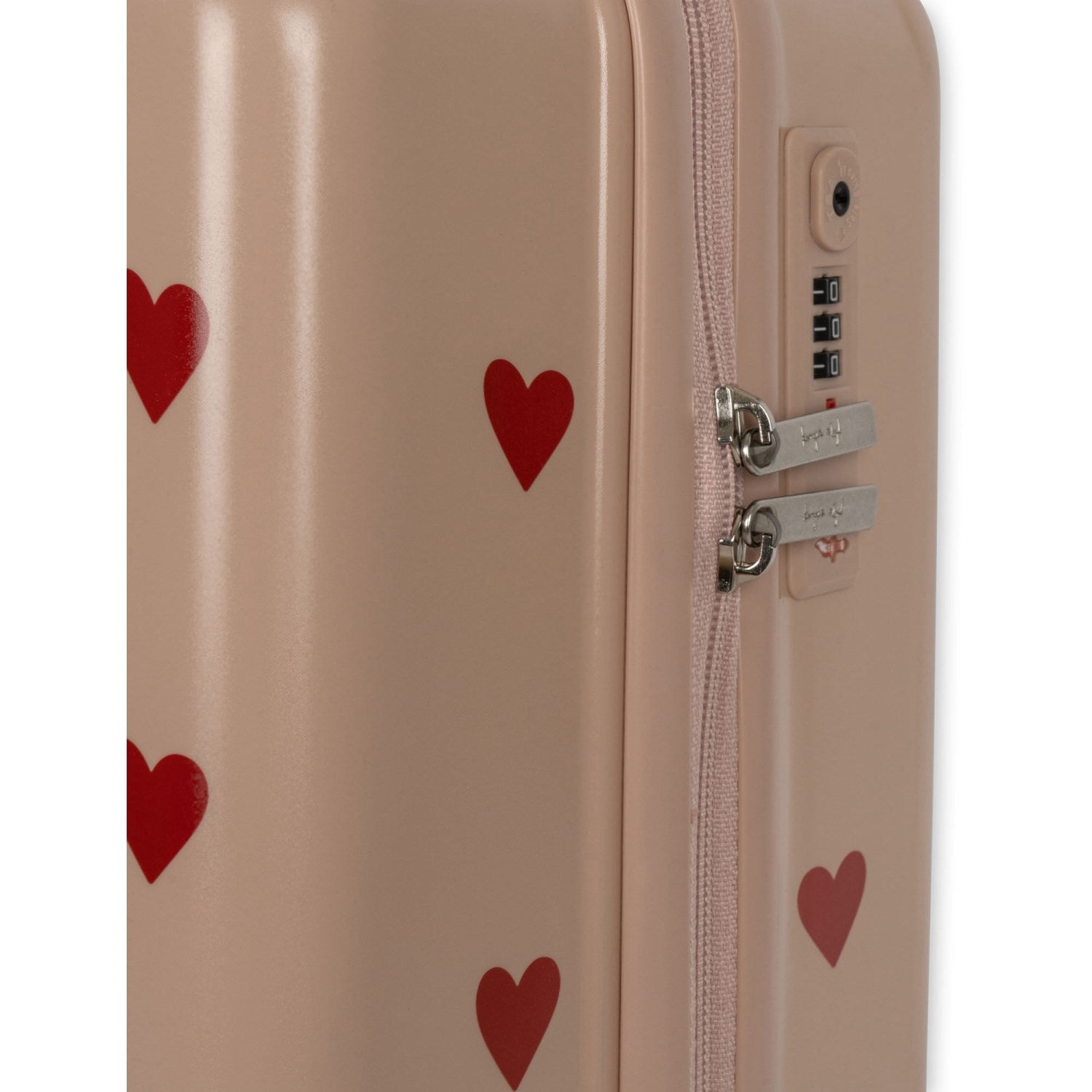 Konges Sløjd Travel Suitcase Hearts 4