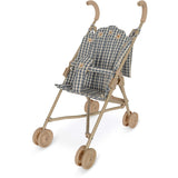 Konges Sløjd Doll Stroller Captains Blue Check