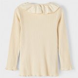 Lil'Atelier Wood Ash Omina Slim Blouse