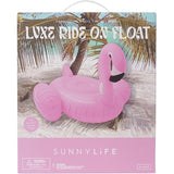 SunnyLife Luxe Ride-On Rosie the Flamingo Bublegum Pink