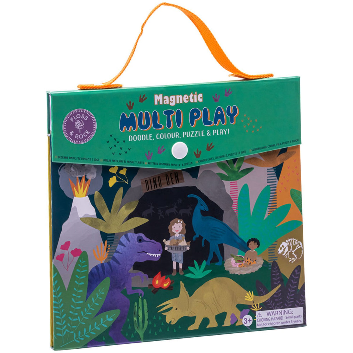 Floss & Rock  Dino Magnetisk Multi Play