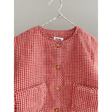 Lalaby Cherry Check Frey Jacket 3