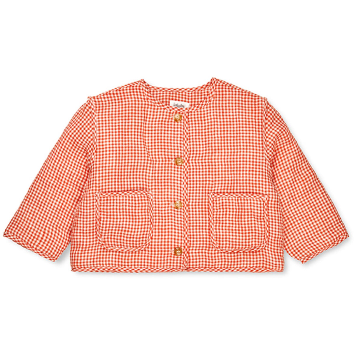 Lalaby Cherry Check Frey Jacket 4