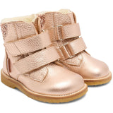 Angulus Copper/Maple Glitter Tex-Boot Med Glitter Og Velcro Closure