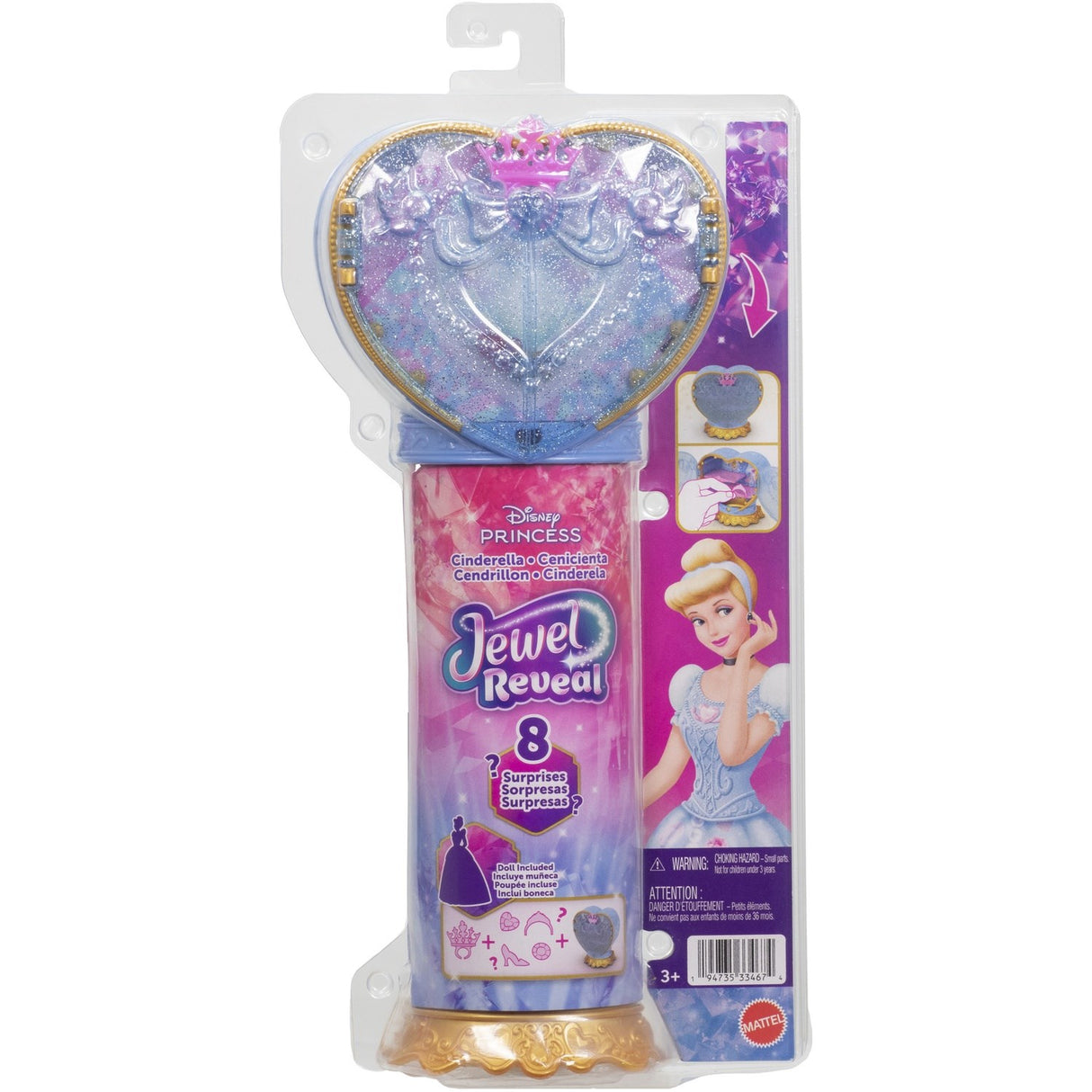 Disney Princess Fashion Doll Reveal Cinderella
