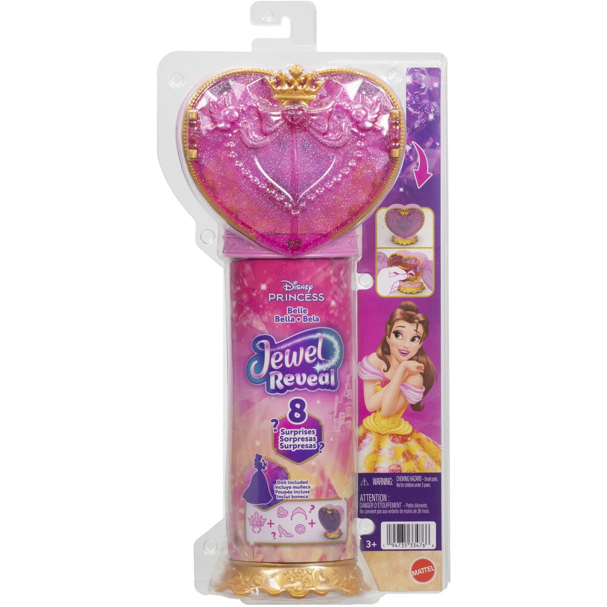 Disney Princess Fashion Doll Reveal Belle
