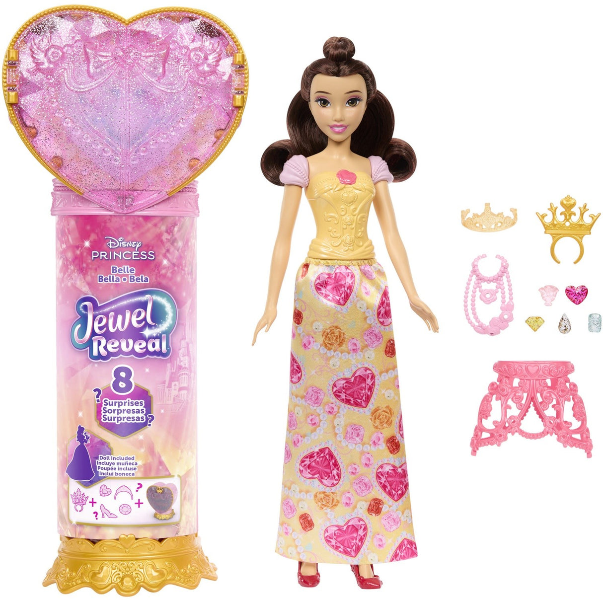 Disney Princess Fashion Doll Reveal Belle