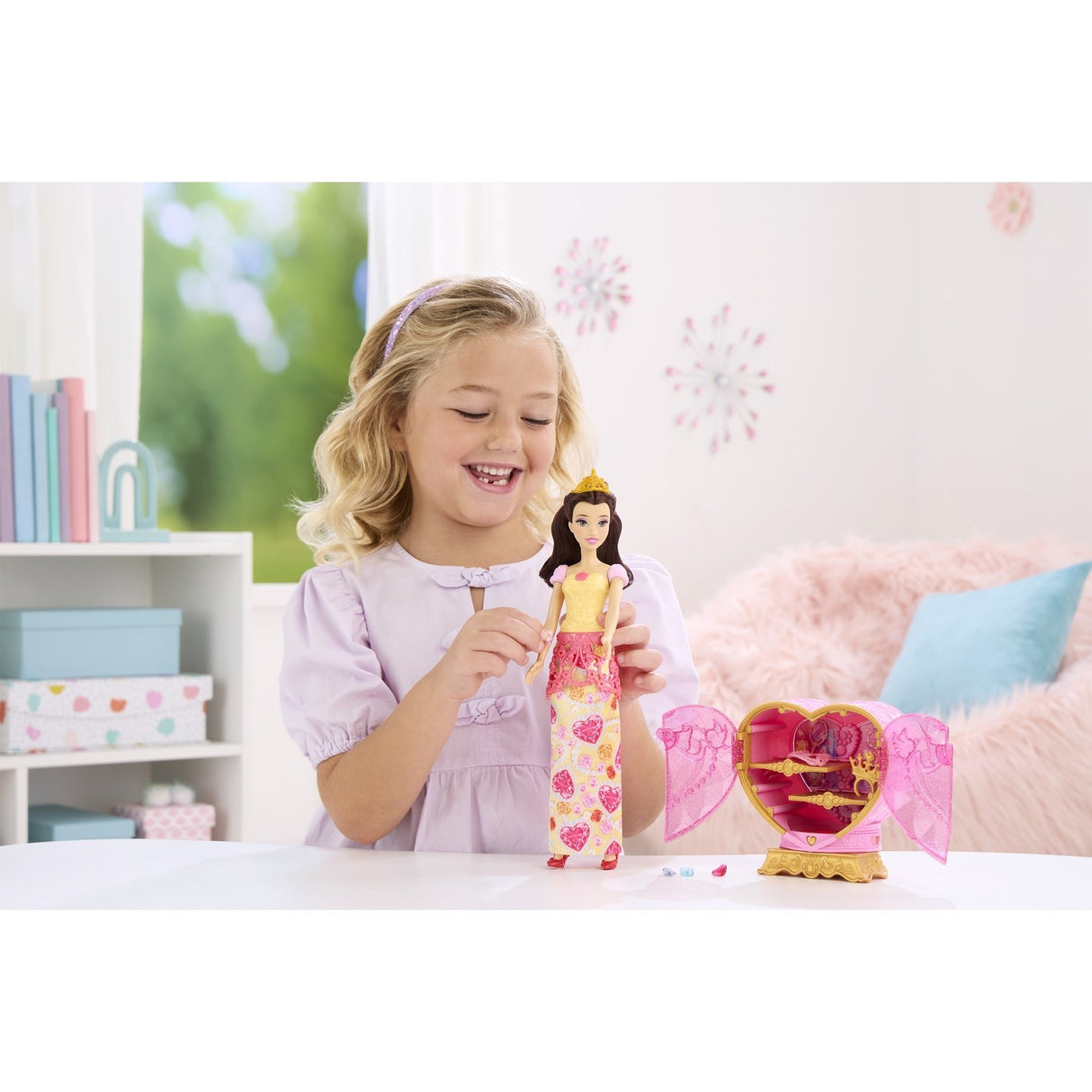 Disney Princess Fashion Doll Reveal Belle
