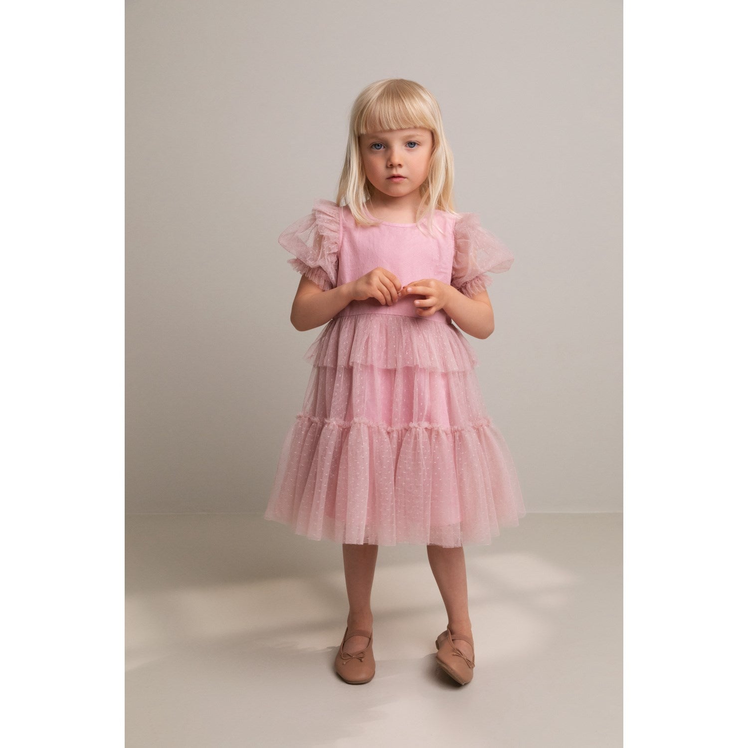 MarMar Tulle Dotty Smoothie Doth Dress 6