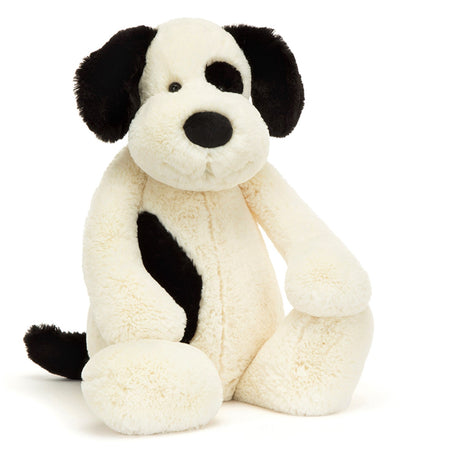 Jellycat Bashful Black/Cream Puppy 51 cm