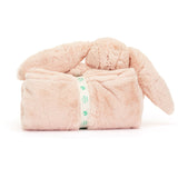 Jellycat Bashful Blush Bunny Blankie 5