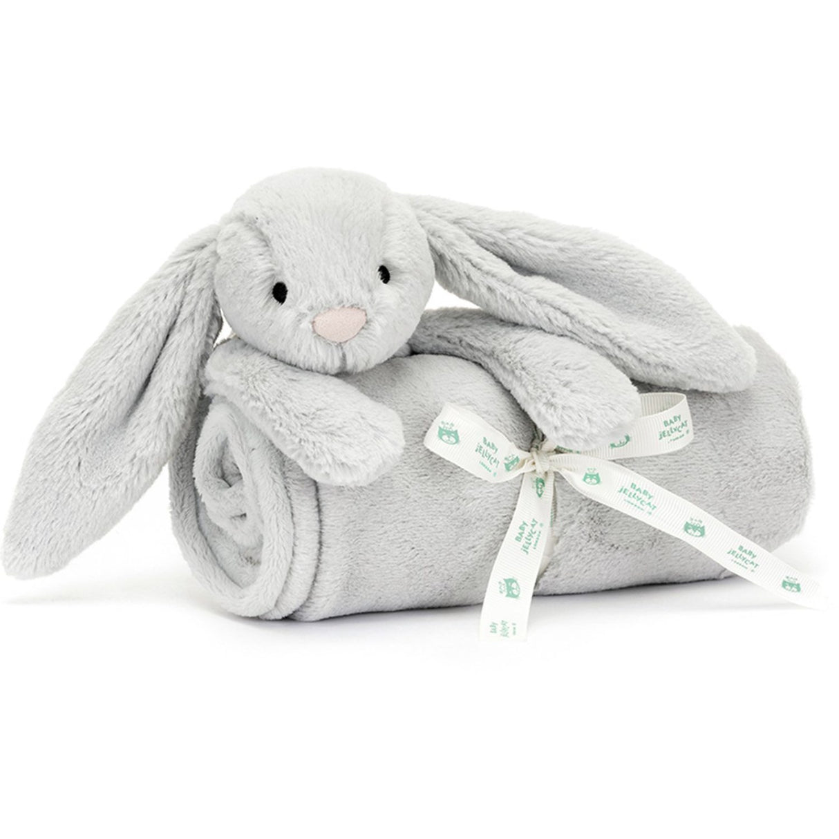 Jellycat Bashful Silver Bunny Blankie 6