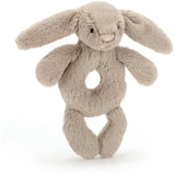 Jellycat Bashful Beige Bunny Ring Rattle