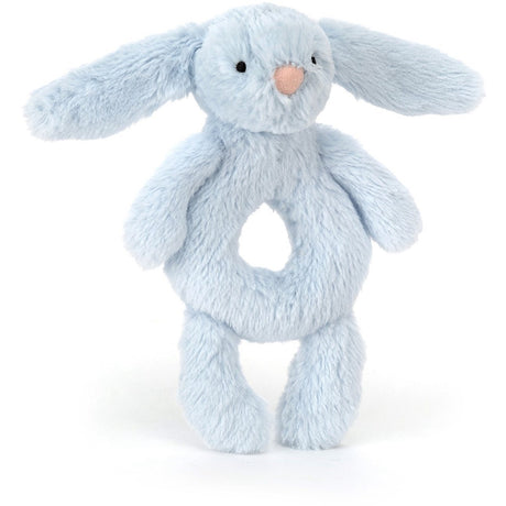 Jellycat Bashful Blue Bunny Ring Rattle