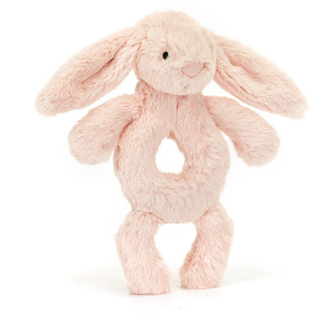 Jellycat Bashful Blush Bunny Ring Rattle