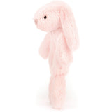 Jellycat Bashful Pink Bunny Ring Rattle