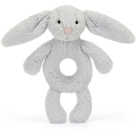 Jellycat Bashful Silver Bunny Ring Rattle 2