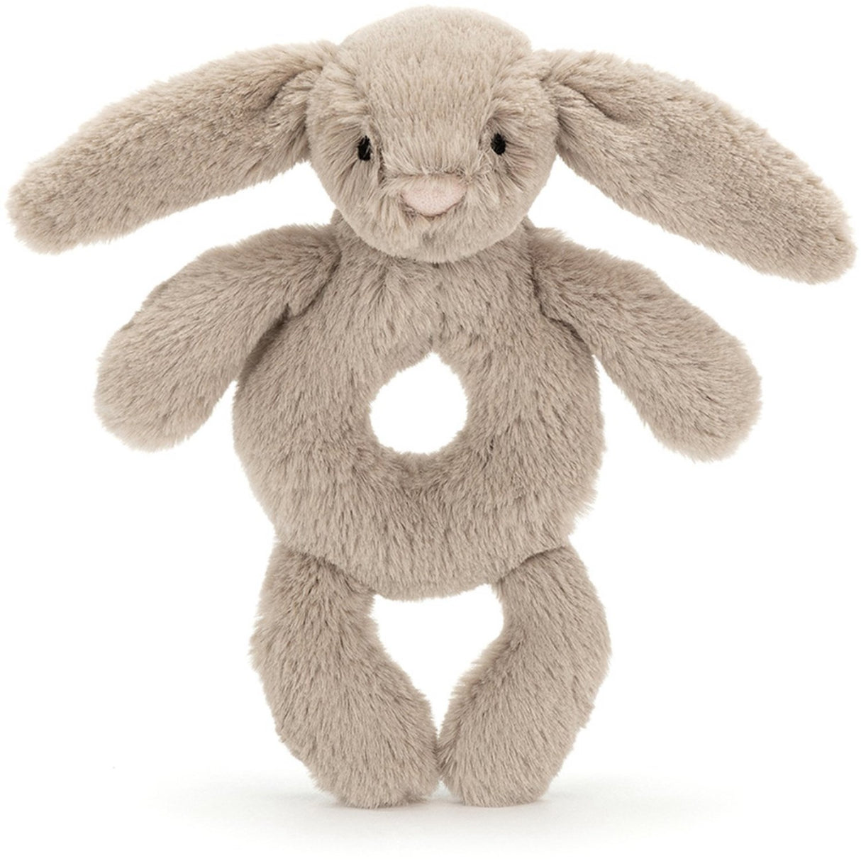 Jellycat Bashful Beige Bunny Ring Rattle