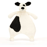   Bashful Black & Cream Puppy Comforter 2