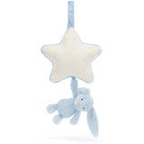 Jellycat Bashful Blue Bunny Musical Pull