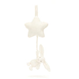 Jellycat Bashful Cream Bunny Musical Pull