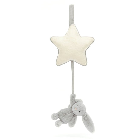 Jellycat Bashful Silver Bunny Musical Pull