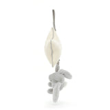 Jellycat Bashful Silver Bunny Musical Pull 2