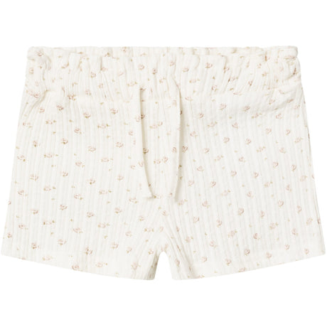 Lil'Atelier Coconut Milk Hulla Loose Shorts