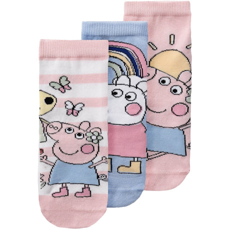 Name It Chambray Blue Arra Peppa Pig Socks 3-Pack