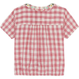 BONTON Carreau Rouge Airelle Blouse