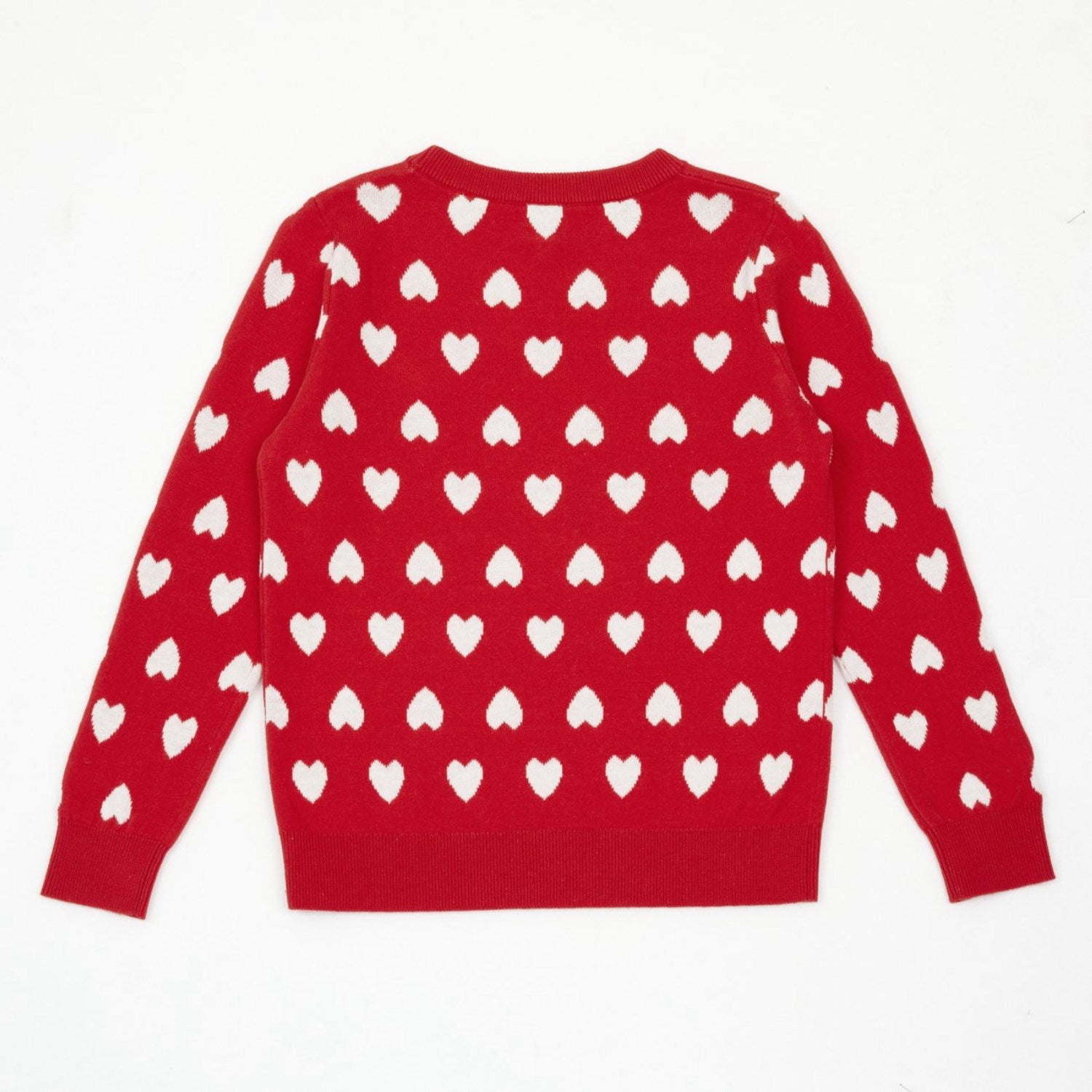 BONTON Jacquard Coeur Rouge Paula Knitted Sweater 4