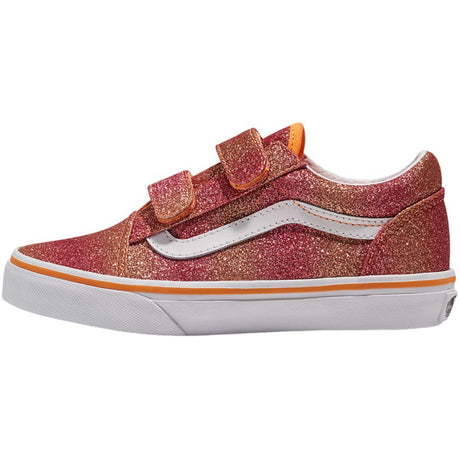 VANS Sunrise Glitter Multi/True White UY Old Skool V Sneakers