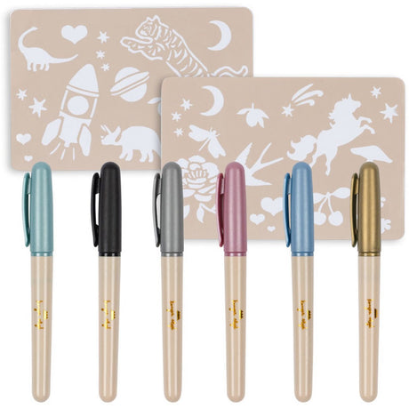 Konges Sløjd Tattoo Pen Set Multi