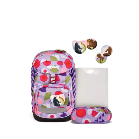 Ergobag School Bag Prime Flower PowBear