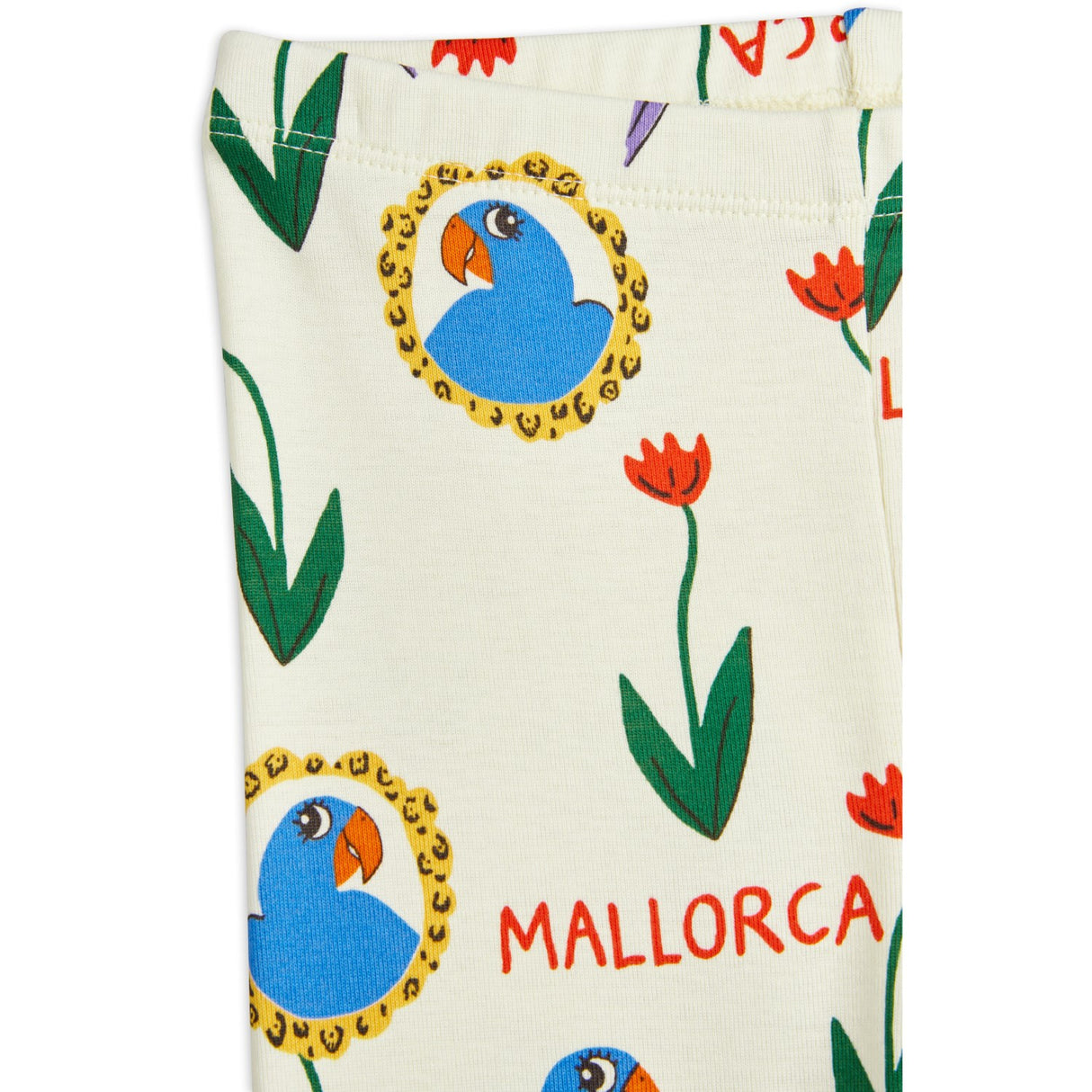 Mini Rodini Multi Parrots AOP Leggings 2