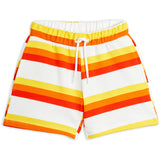 Mini Rodini Multi Stripe AOP Sweatshorts