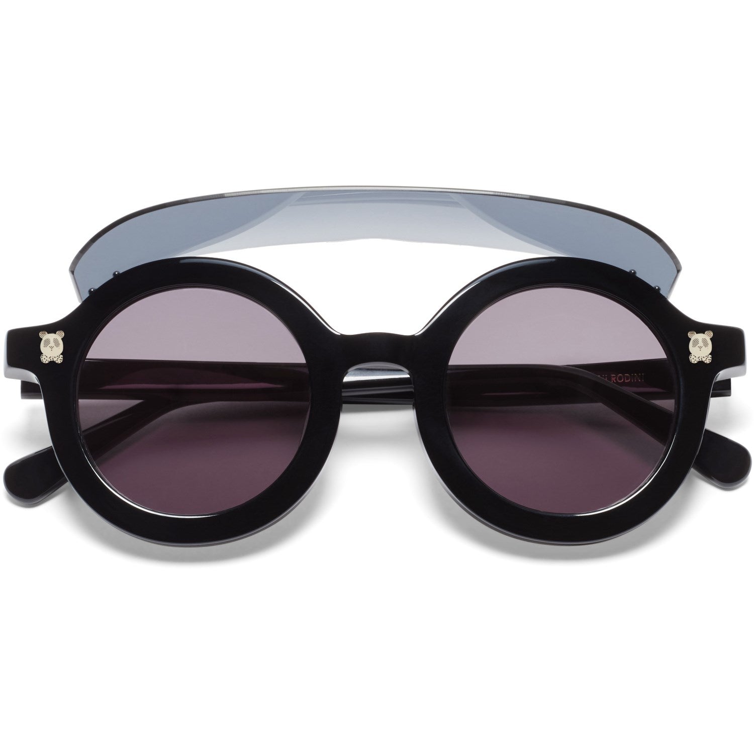 Mini Rodini Black Visor Sunglasses 2