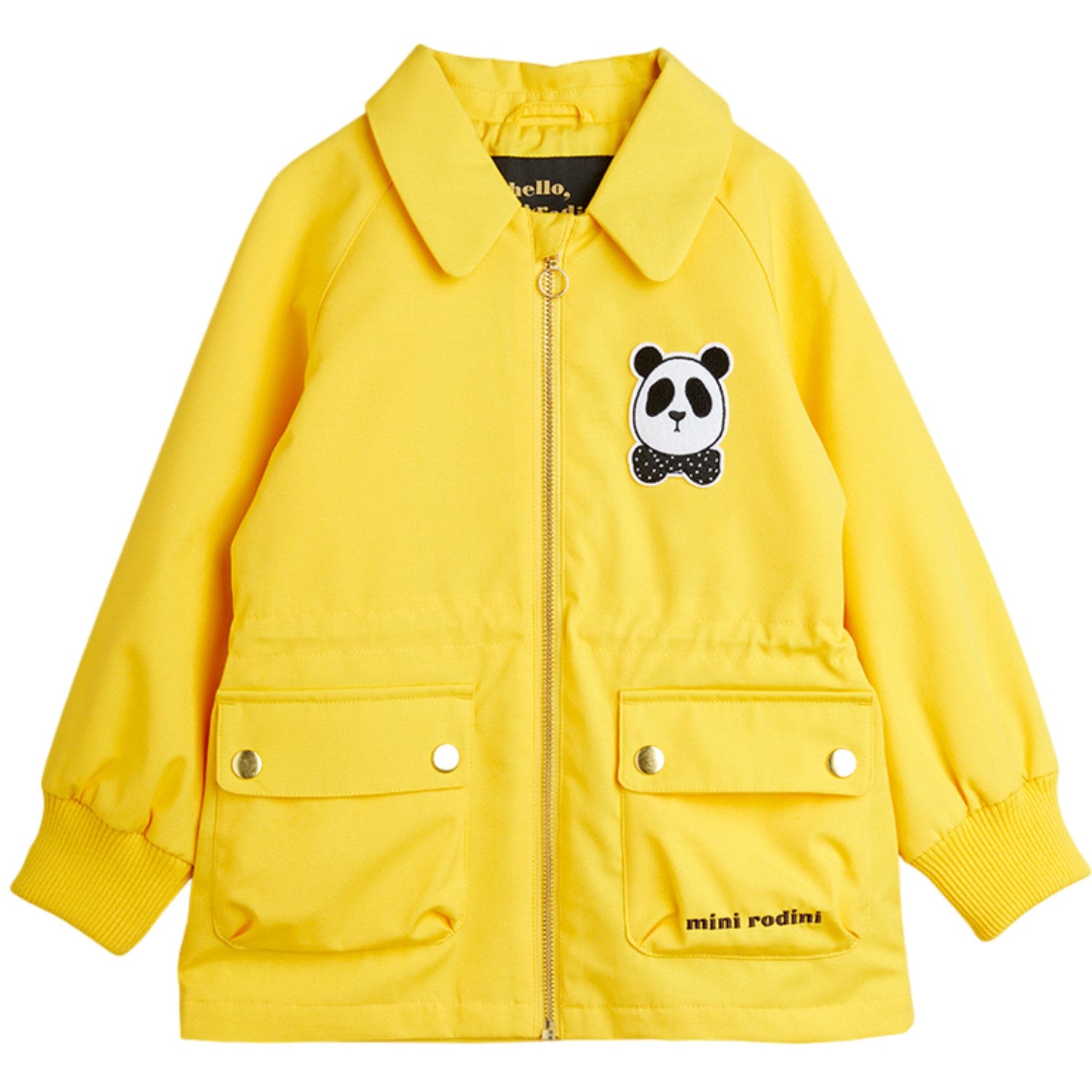 Mini Rodini Yellow Panda Jacket